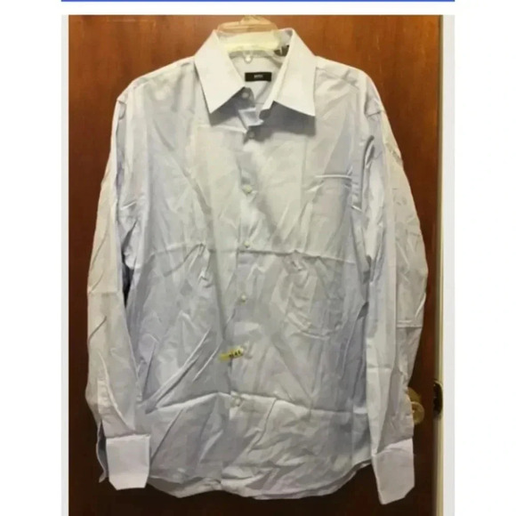 Lot of (2) men’s designer long sleeve button down shirts sz XL Boss mizrahi - Picture 1 of 4